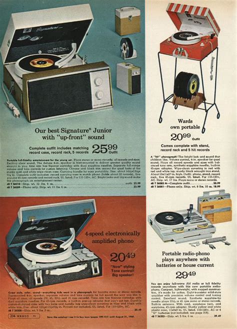 Record Ad Record Players Vintage Record Player Childhood Memories