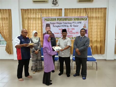 Motivasi & teknik belajar a 100 menggunakan kehebatan otak kanan. Dun Sungai Air Tawar: PROGRAM PENYAMPAIAN SUMBANGAN ...