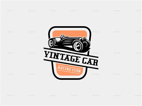 Vintage Car Logo By Blissfulmotion Graphicriver