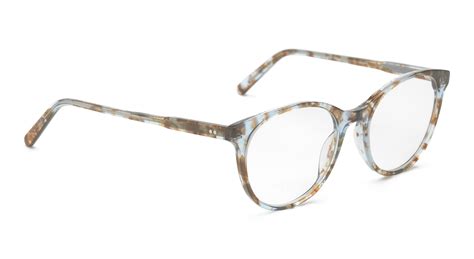 A Rounded Lens Framed By Slender Acetate Lily Fuses Daring With Poise