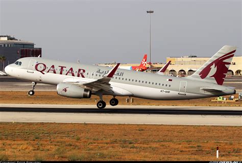 Airbus A320 232 Qatar Airways Aviation Photo 5849519
