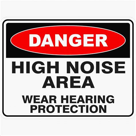 High Noise Area Buy Now Discount Safety Signs Australia