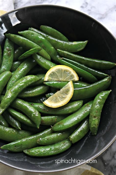 Easy Recipe For Sugar Snap Peas The Low Carb Snack