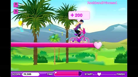 Barbie Games Barbie Race To The Dreamhouse Game Youtube
