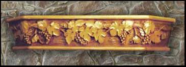 carved  ramsey carved wood fireplace mantels