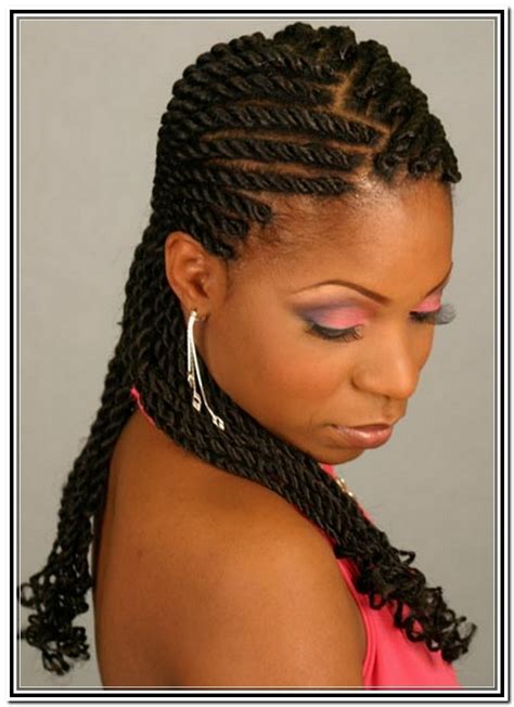Check out these amazing and protective crochet braids, twists. Twist Hairstyles For Natural Hair