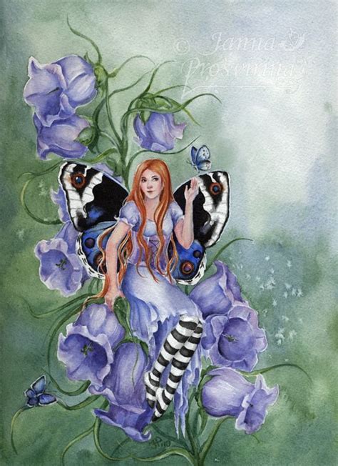 Bluebell Fairy Art Fairy Paintings Fairy Artwork