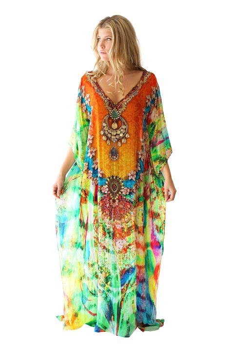 Kaftan Beach Kaftan Womens Dress Plus Size Clothing Bohemian Summer Dress Gift For Her