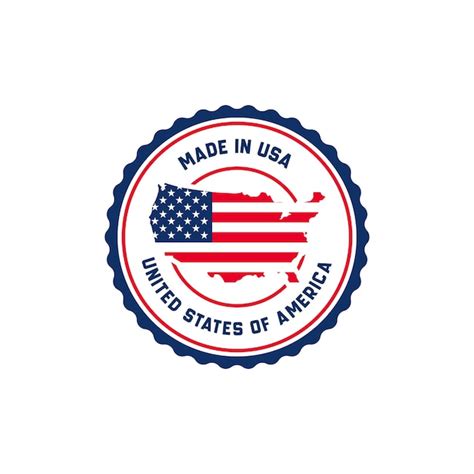 Premium Vector Made In Usa Stamp Badge Vector Design