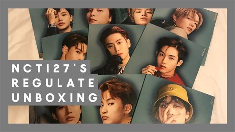 Unboxing Nct 127 엔시티 127 Regulate Albums 13 Copies Youtube