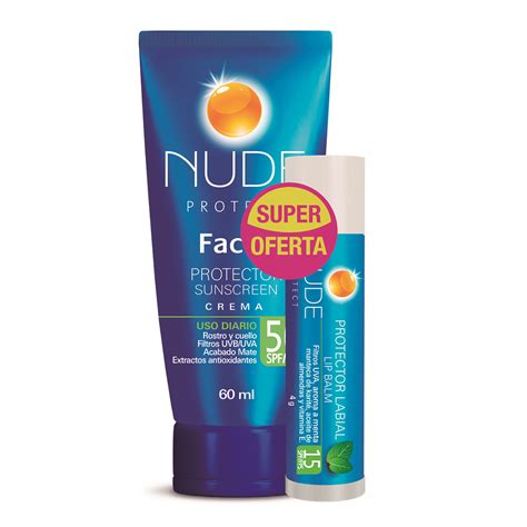 Droguer A La Econom A Nude Protect Crema Facial Bloq Solar Spf X
