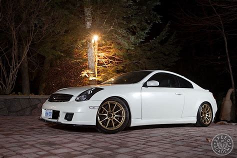 Infiniti g35 coupe white bride #halfroll. Infiniti G35 Tuning: How To Bolt On Over 40 Wheel ...