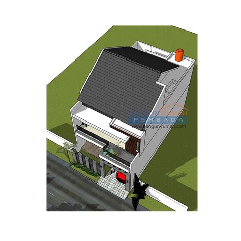 Rumah yang minimalis, unik dan simple, pasti membuat penghuni rumah selalu ingin memperindah rumah mungil ini. Desain Rumah 2 Lantai di Lahan 8 x 15 M2 | DR - 8021 ...