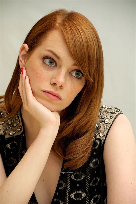 Emma Stone At ‘the Help Press Conference In Beverly Hills Jun 29