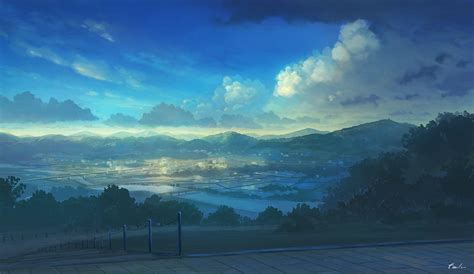 Amazing Anime Background Aesthetic Landscape Pics ~ Wallpaper Aesthetic