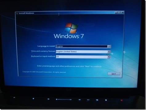 Window Installation Windows 7 Install Usb