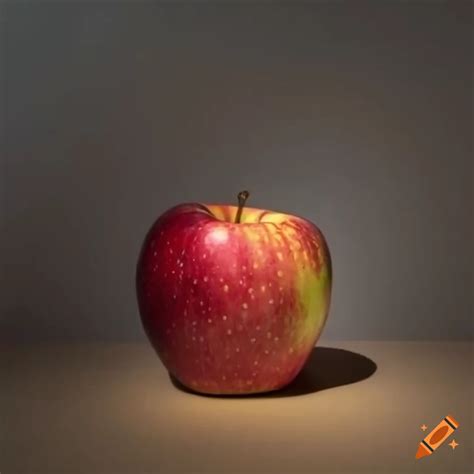 Monets Apple Still Life With Beautiful Lighting And Brushstrokes On