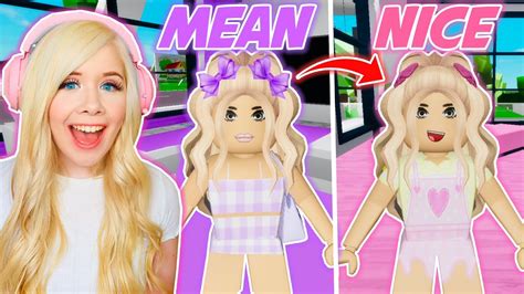 Mean Girl To Nice Girl In Brookhaven Roblox Brookhaven Rp Youtube