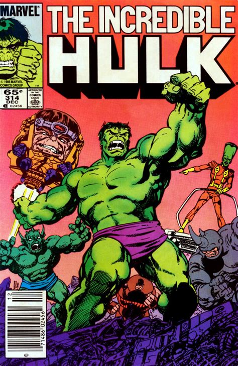 Marvel Comics Of The 1980s 1985 Anatomy Of A Cover Incredible Hulk