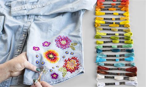 5 Tips For Denim Embroidery Craftsy