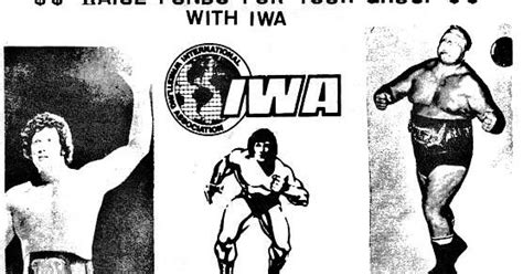 Pro Wrestling 1970 To Present 1976 Iwa Tv Stations