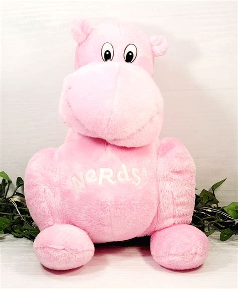 Nestle Nerds Candy Plush Pink Stuffed Animal Promotional Collectible