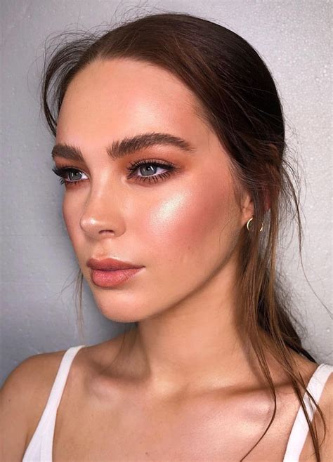Pinterest Deborahpraha ♥️ Orange Bronzed Makeup Look Complete Makeup