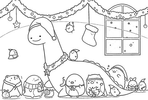 Sumikko Gurashi Is Cute Coloring Page Free Printable Coloring Pages