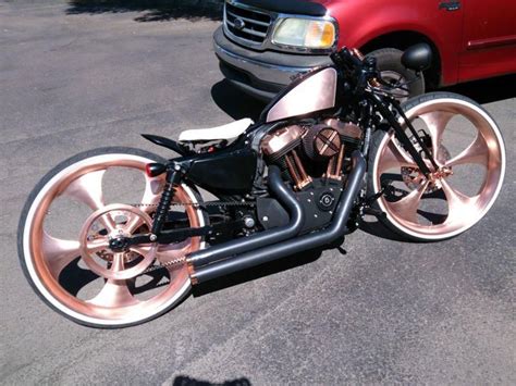 Custom Harley Sportster On 26 Wheels For Sale On 2040 Motos