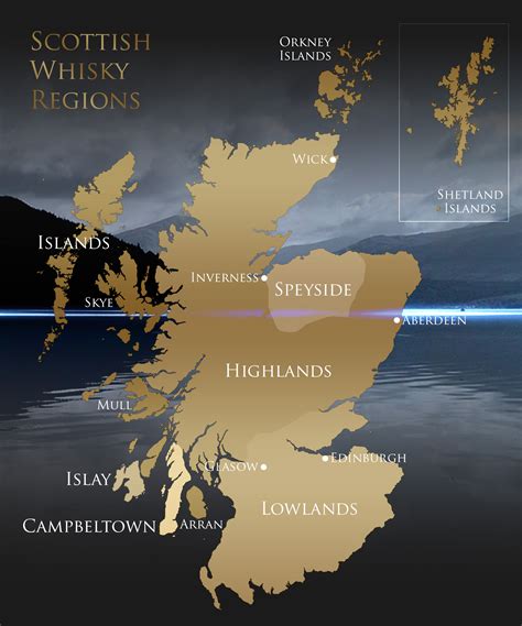 Map Of Scottish Whisky Regions Mattonmalt Com Whisky Tasting