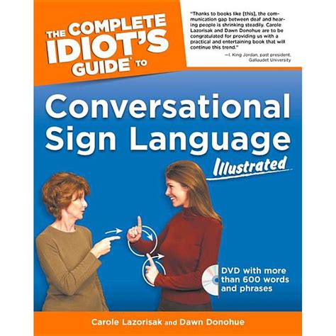 The Complete Idiots Guide To Conversational Sign Language Illustrated