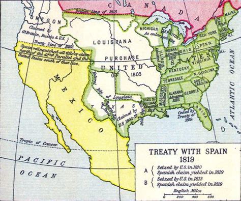 Adamsonís Treaty Between Us And Spainthe Adamsonís Treaty Of 1819
