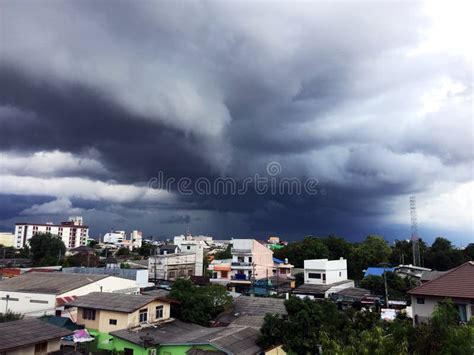 Rain Clouds Stock Image Image Of Moving Burg Cloudy 97825089