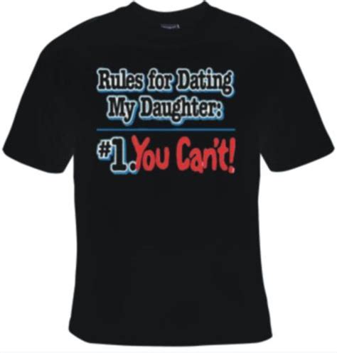 brand new rules for dating my daughter t shirts small to 5xl black or white cool casual pride t