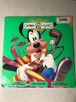 Walt Disneys Cartoon Classics Special Edition Goofy Laserdisc Ebay
