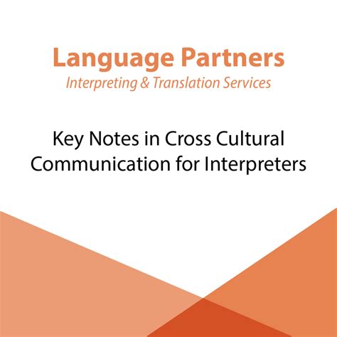 Key Notes In Cross Cultural Communication Language Partners