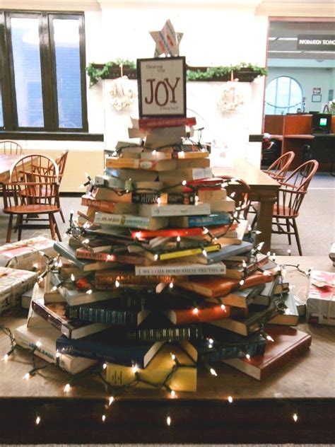Or I Could Just Use A Book To Top The Book Tree Crafts With Pictures