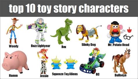 Toy Story Characters Names