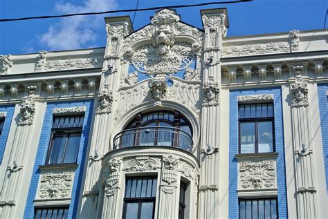Art Nouveau In Riga Latvia Is Amazing Architecture