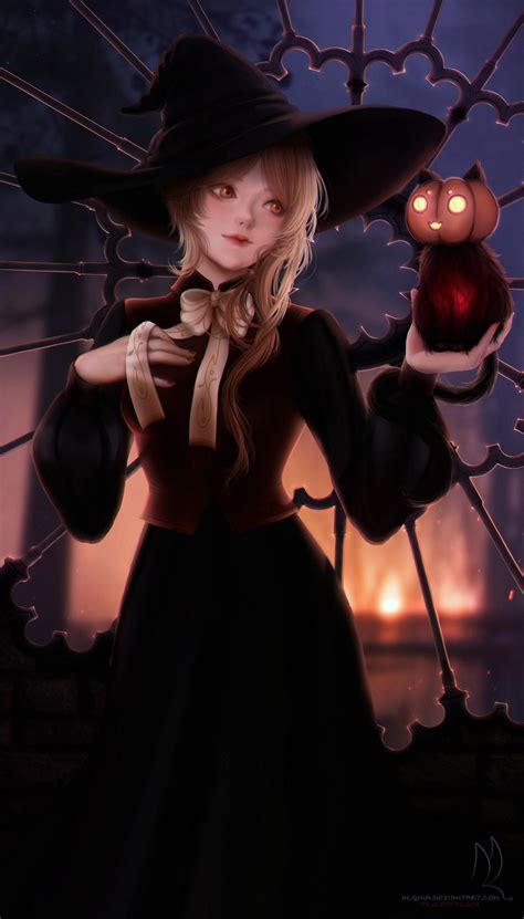 Cute Witch Tevian Original Anime Character 07 Jan 2019｜random