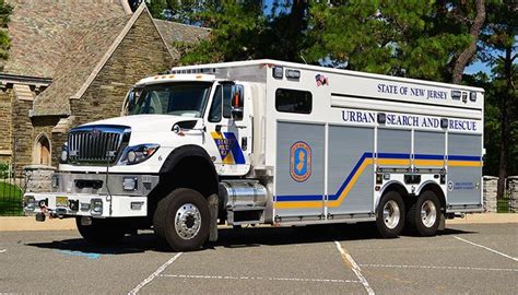 New Jersey State Police Kme Usar Heavy Rescue Squad Fire Trucks