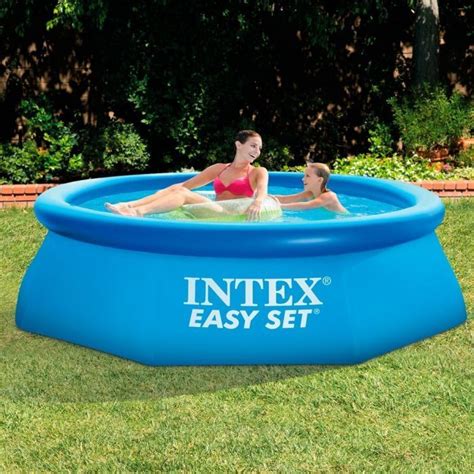 Intex Easy Set Inflatable Pool 8ft X 30 With Pump 28112