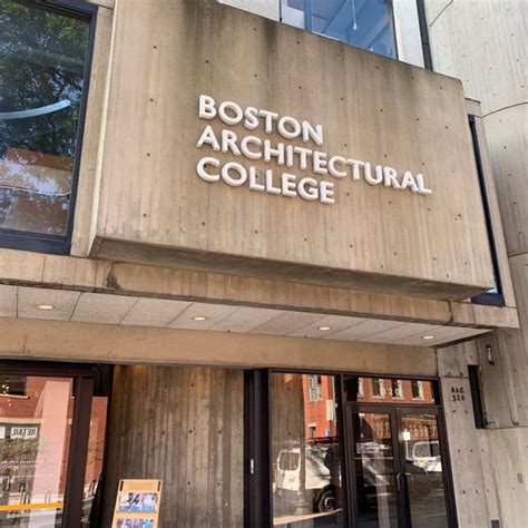 Boston Architectural College Requirements Infolearners