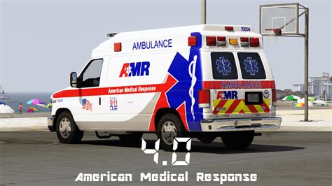 American Medical Response Amr Ambulance Skin Pack Gta5