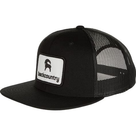 Backcountry Flat Brim Patch Trucker Hat