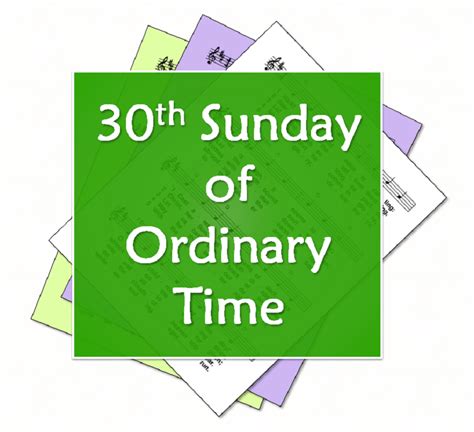 LiturgyTools Net Hymn For The 30th Sunday In Ordinary Time Year C 27