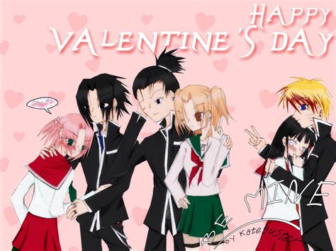Naruto Happy Valentines Day By Katebuster On Deviantart
