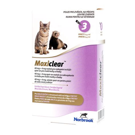 Deparazitare Interna Si Externa Pentru Pisici Moxiclear Cat 0 4 Kg