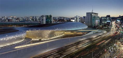 Zaha Hadid Architects Dongdaemun Design Plaza Seoul Korea Floornature