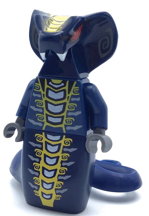 Lego Skales Minifigure Serpentine Ninjago Snake General Figure Mint